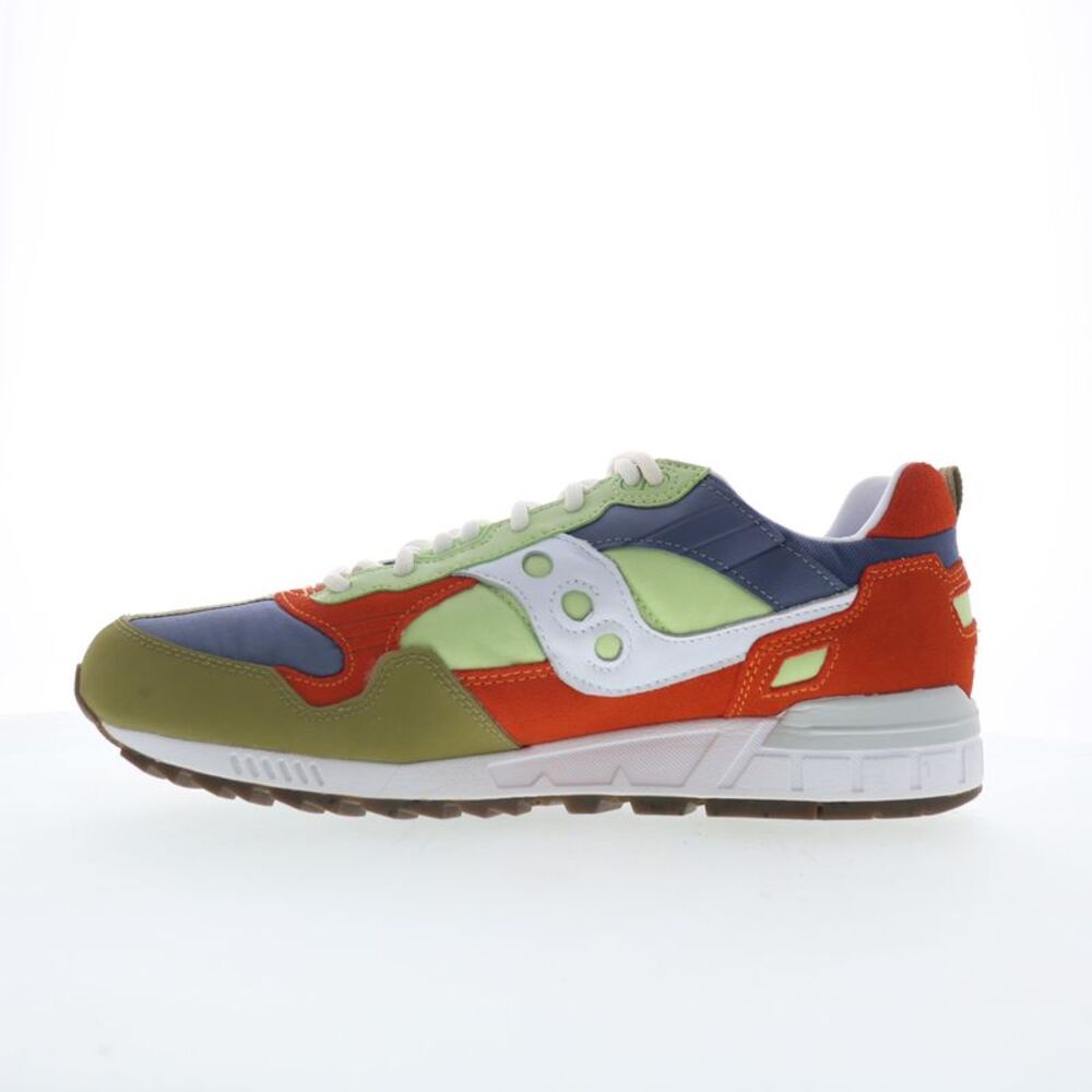 Saucony Mens Shadow 5000 Green Shoes (NWT) - Picture 3 of 4